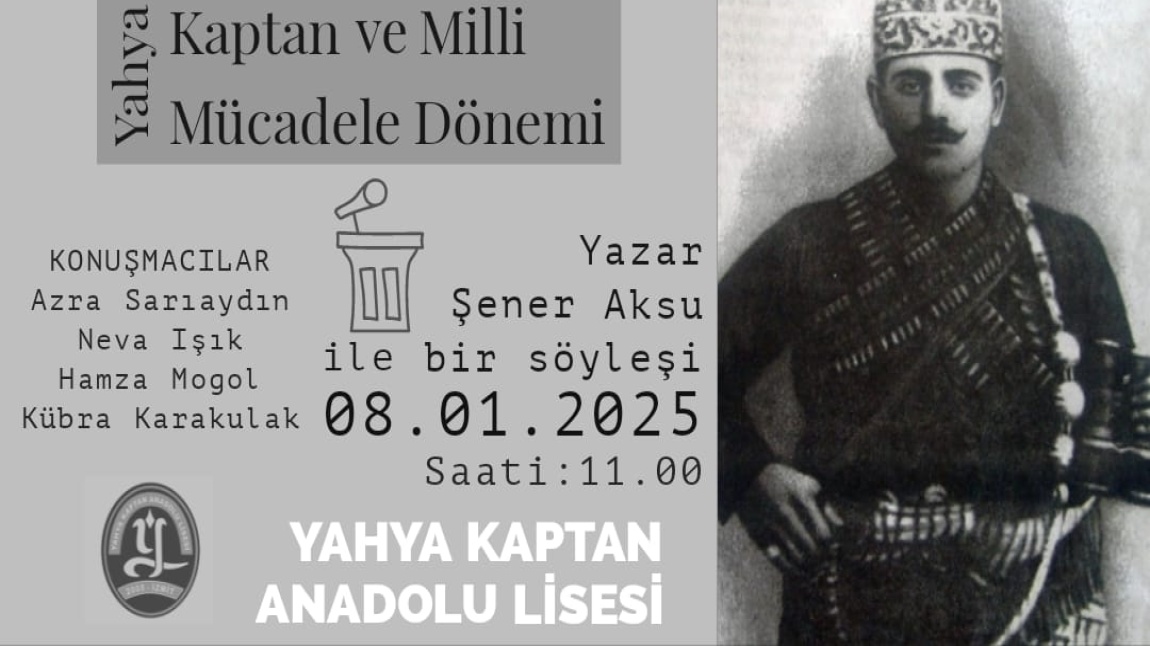 Yahya Kaptan Vefatının 105. Yılında Anıldı